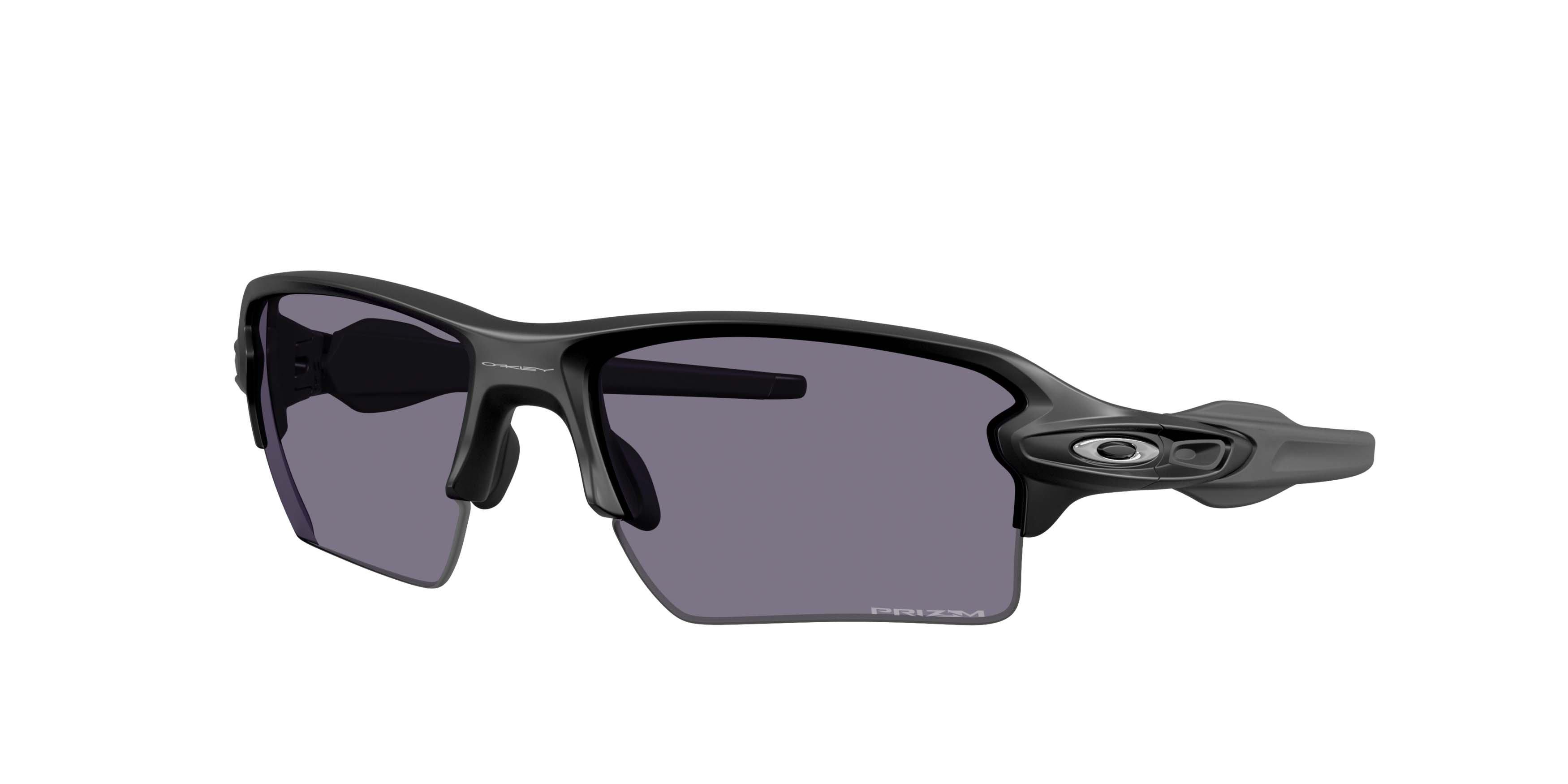 Oakley Flak 2.0 XL Prizm Grey Sunglasses - Matte Black - BLACK/GREY